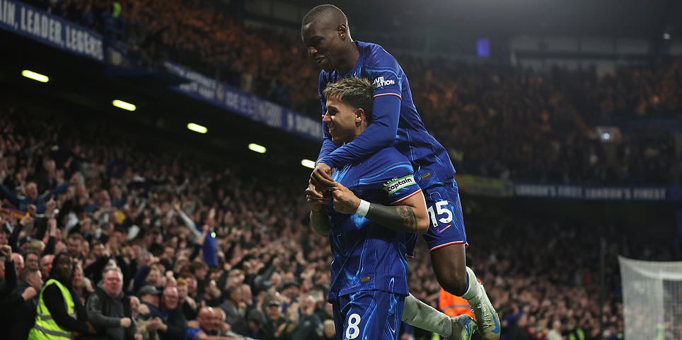 Live: Palmer Assist Earns Chelsea Deserved Lead Over Tottenham in Premier League Derby