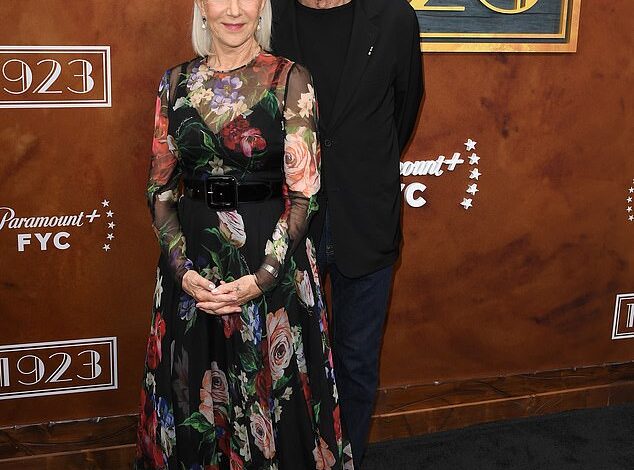 “Harrison Ford Reunites with Onscreen Wife Helen Mirren at 1923 Event Following Heartbreaking Season 2 Finale”  

This version maintains the key elements—reunion, their onscreen dynamic, the event name, and the finale’s emotional impact—while streamlining phrasing for clarity and concision.