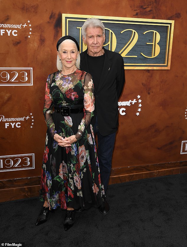 “Harrison Ford Reunites with Onscreen Wife Helen Mirren at 1923 Event Following Heartbreaking Season 2 Finale”
This version maintains the key elements—reunion, their onscreen dynamic, the event name, and the finale’s emotional impact—while streamlining phrasing for clarity and concision.