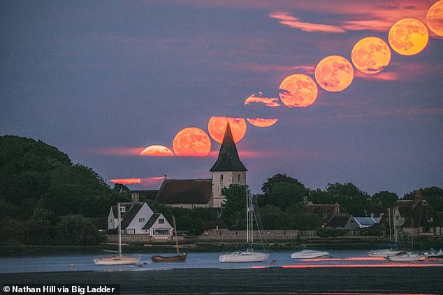 "Full Flower Moon Illuminates Tonight’s Sky: Optimal Viewing Times Revealed"