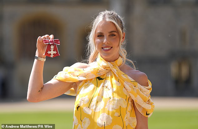 Prince William Honors Olympian Keely Hodgkinson with MBE, Martin Brundle Awarded OBE at Windsor Castle