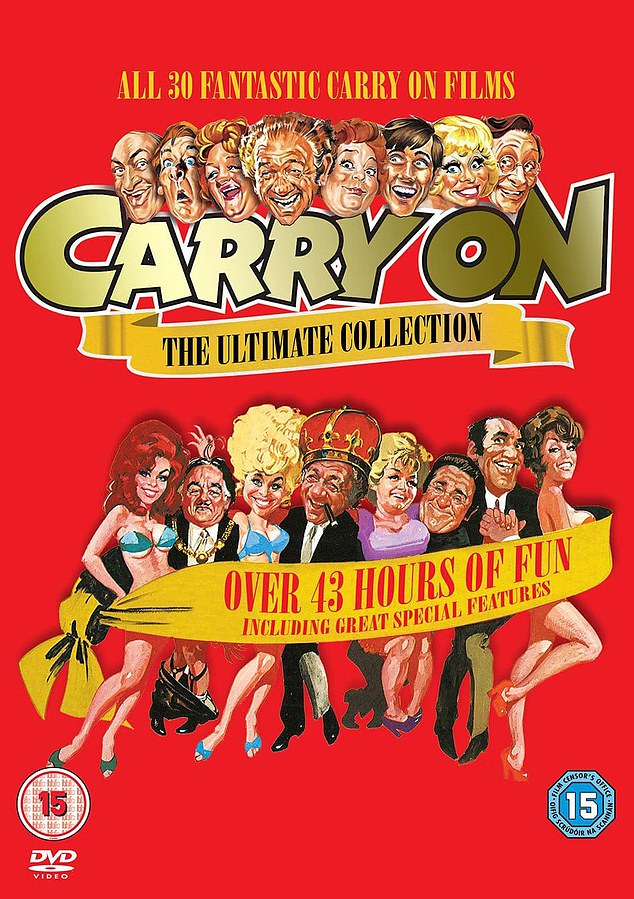 Retro DVDs Now Worth Fortunes: Experts Name Carry On Films as Top Valuables