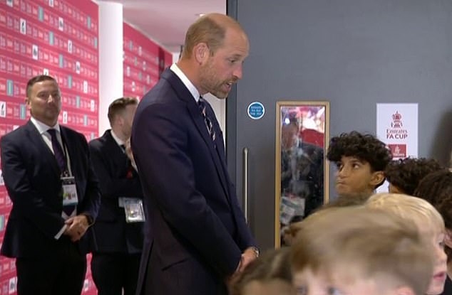 Prince William Greets FA Cup Finalists in Bittersweet Gesture After Villa’s Semifinal Defeat