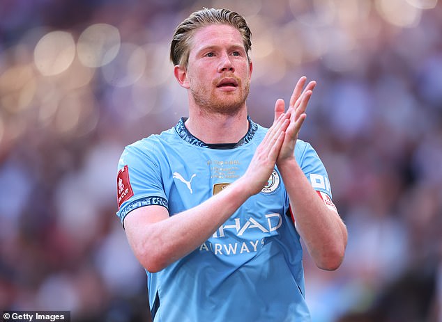 Kevin De Bruyne Addresses Future Plans After Man City’s FA Cup Final Defeat