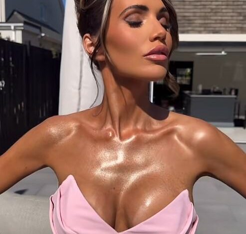 Amy Childs Sparks Concern Over Dramatic Weight Loss in Strapless Pink Minidress  
This version maintains the key elements of the original title, concisely highlighting the concern, the reason (weight loss), and the outfit, while streamlining the structure for clarity.