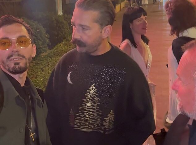 Shia LaBeuF Engages in Tense Exchange With Fan at Cannes Film Festival