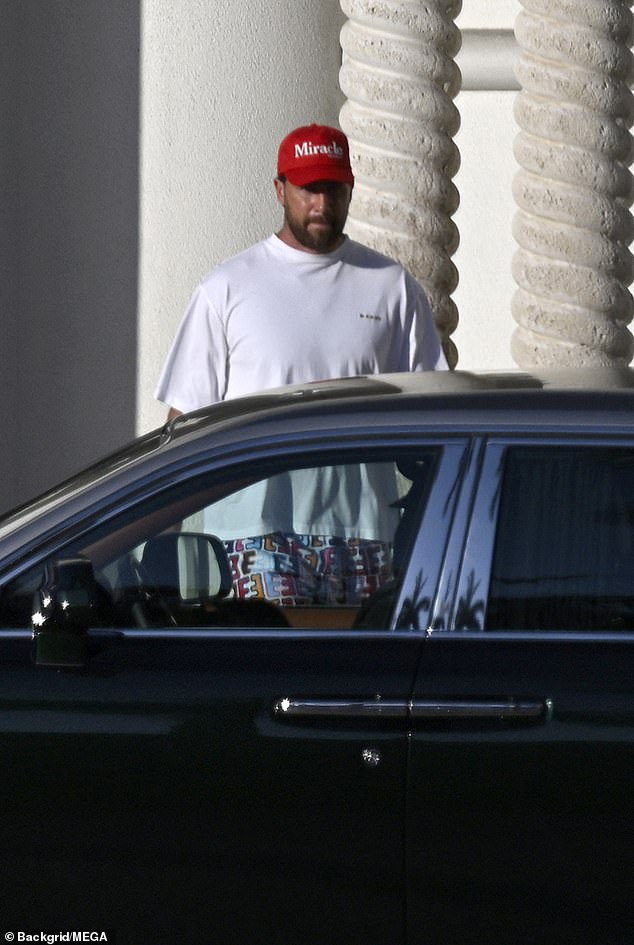 Travis Kelce and Father Ed Bond in Florida During Taylor Swift Romance With Chiefs Star