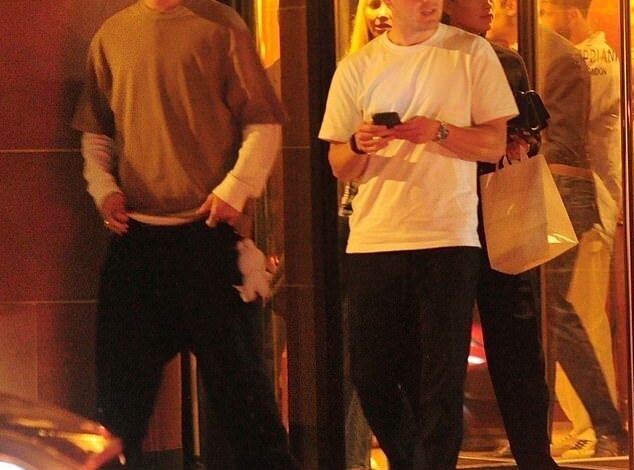 Romeo Beckham and Kim Turnbull Enjoy London Night Out With Friends Amid Family Feud  
This version maintains the core details (names, event, location, context) while streamlining the title for clarity and conciseness. The phrase "family feud" implicitly references the tension involving Brooklyn and their parents without overcomplicating the headline.