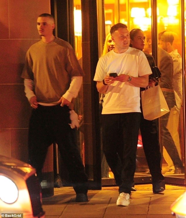 Romeo Beckham and Kim Turnbull Enjoy London Night Out With Friends Amid Family Feud
This version maintains the core details (names, event, location, context) while streamlining the title for clarity and conciseness. The phrase "family feud" implicitly references the tension involving Brooklyn and their parents without overcomplicating the headline.