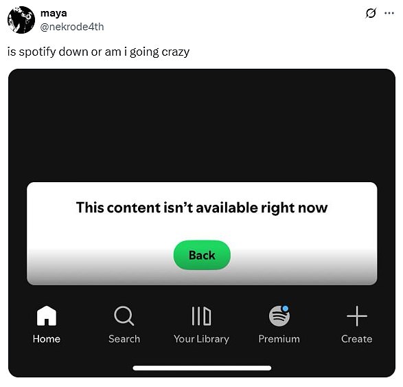 Spotify Outage Disrupts Music Streaming for Thousands of Users Across the UK