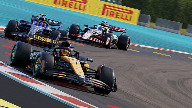 "Perfectly Recreated F1 Cars Race Through Iconic Tracks with Brad Pitt: The Ultimate Formula for Success!"