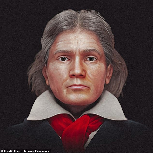 Beethoven’s True Face Unveiled After 200 Years: Intimidating Visage Mirrors Legendary Legacy