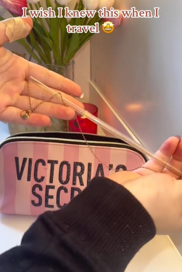 Mom-Approved Straw Hack for Effortless Suitcase Organization