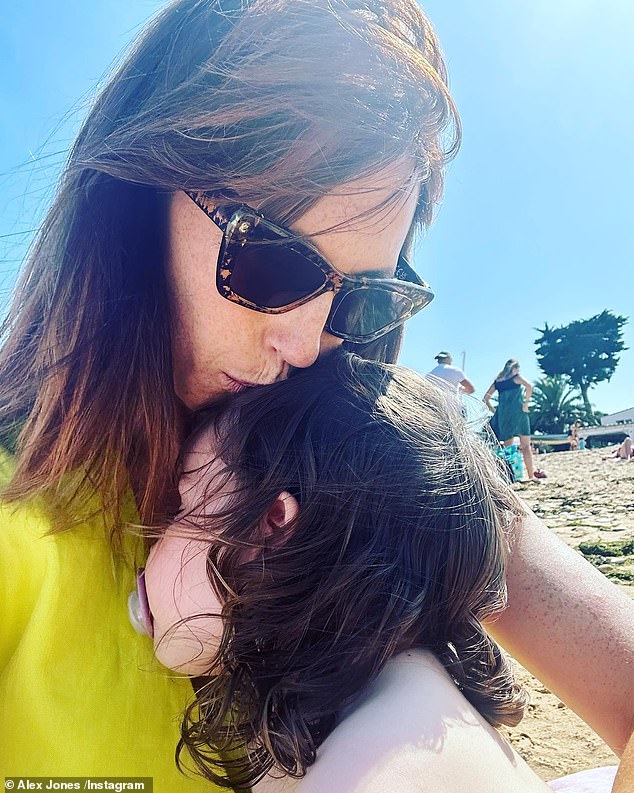 Alex Jones of The One Show Rushes Daughter Annie, 2, to A&E Again Weeks After Elbow Fracture