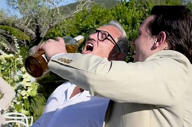 Gary Lineker Reunites with Brother Wayne After 17-Year Feud at Son Harry’s Ibiza Wedding—Swigs Booze from Bottle, Left Worse for Wear Post-Wild Celebration