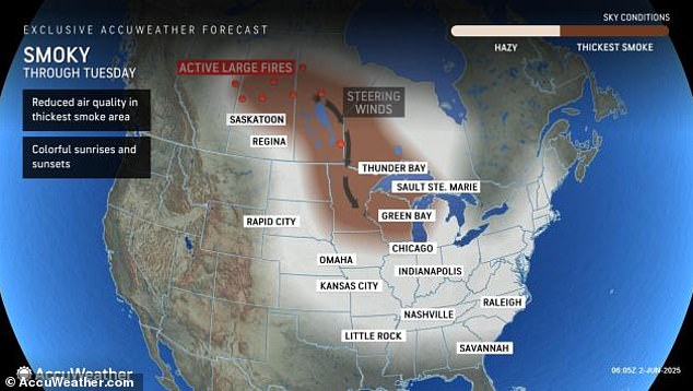 Air Quality Emergency Prompts Three States to Urge Indoor Stay Today
