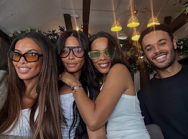 Title: Rochelle Humes Mirrors Long-Lost Siblings in Sweet Family Snap Years After Reunion  
This version retains the core details (resemblance, family photo, reunion timeline, and sibling relationship) while streamlining the language for clarity and conciseness.