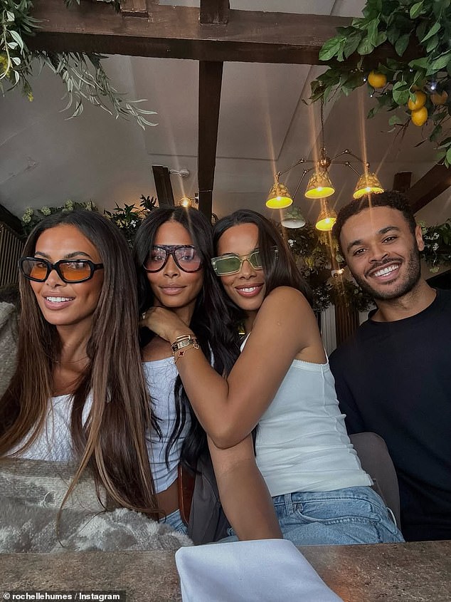 Title: Rochelle Humes Mirrors Long-Lost Siblings in Sweet Family Snap Years After Reunion
This version retains the core details (resemblance, family photo, reunion timeline, and sibling relationship) while streamlining the language for clarity and conciseness.