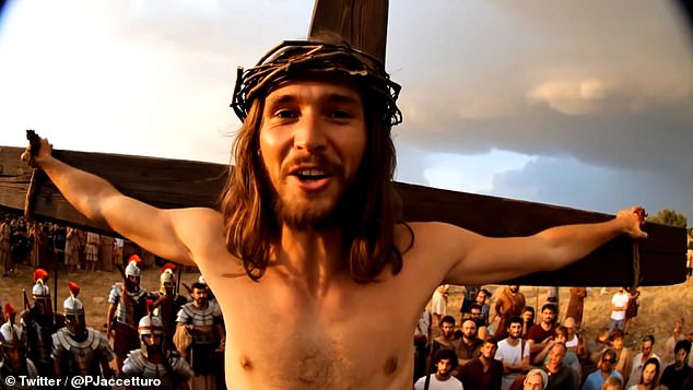 AI Reimagines Jesus, Adam & Eve, Samson as Modern Social Media Influencers