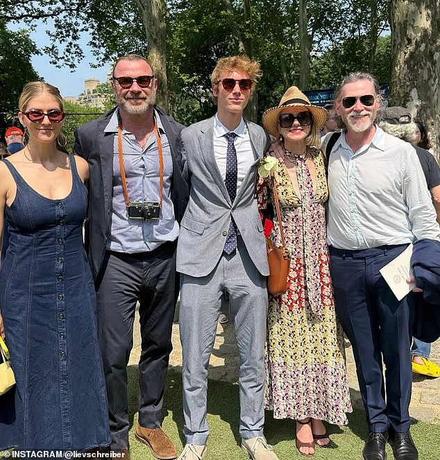Naomi Watts and Ex Liev Schreiber Join Spouses to Celebrate Son Sasha’s High School Graduation in Central Park