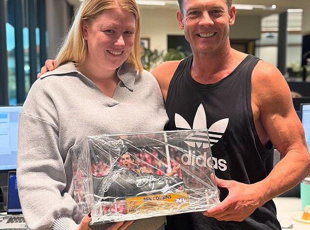 Reformed AFL Star Ben Cousins Surprises Teammate with Heartfelt Gesture