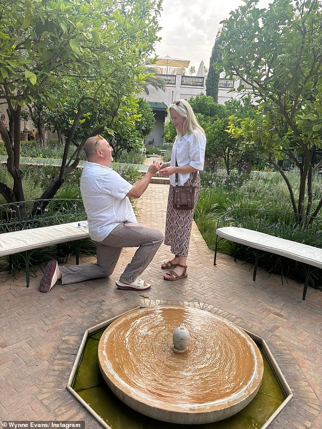 Title: "Strictly Star Wynne Evans Engaged to Partner Liz Brookes After Romantic Morocco Proposal"
