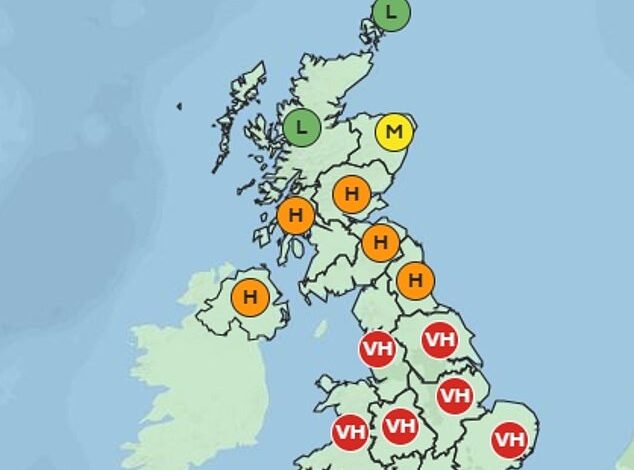 Pollen Bomb Alert: Surge Across England and Wales Maps High-Risk Zones—Is Your Hometown Affected?