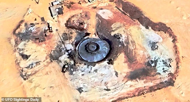 Sahara’s Mysterious ‘Flying Saucer’ Spotted on Google Maps Sparks Crashed UFO Debate