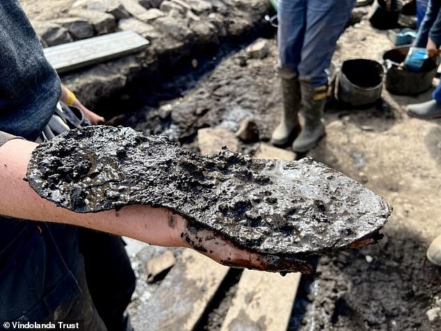 Archaeologists Unearth 2,000-Year-Old Roman Soldier’s Enormous Leather Shoe