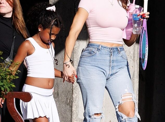Khloe Kardashian Shows Off Plump Lips During Family Outing with Ex Tristan Thompson and Their Two Children