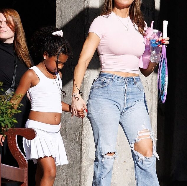 Khloe Kardashian Shows Off Plump Lips During Family Outing with Ex Tristan Thompson and Their Two Children