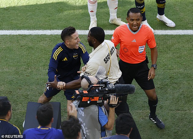 Ex-Man Utd Star Sent Off for Off-Pitch Guard Clash in Chaotic Boca-Benfica Club World Cup