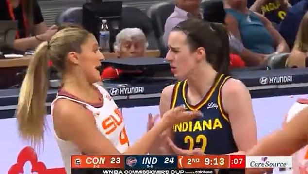 Caitlin Clark Confronts WNBA Rival in Heated On-Court Outburst During Fever Game