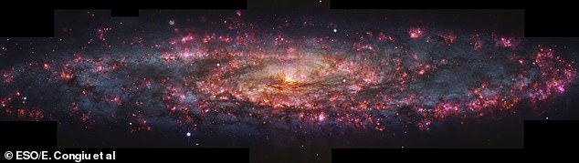 Scientists Unveil Stunning High-Resolution Galaxy Image Spanning 65,000 Light-Years