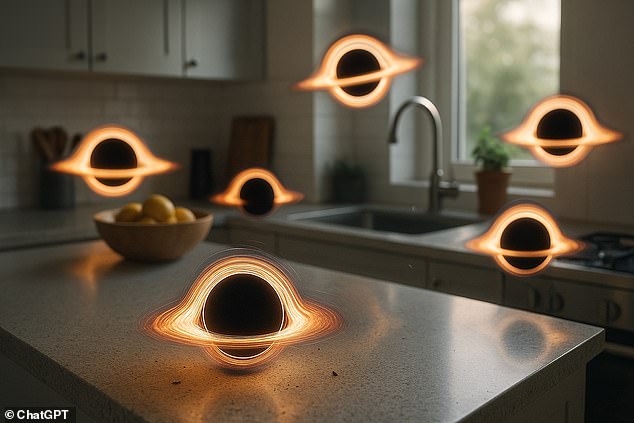 Mini Black Holes May Lurk Undetected in Household Environments, Scientists Propose