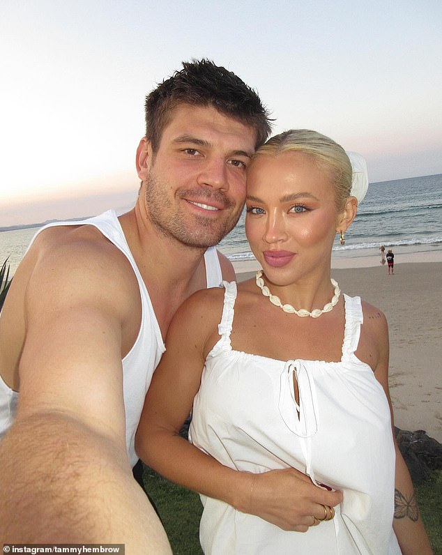 Title: "Matt Zukowski Smiles Over Bizarre Achievement Following Split from Tammy Hembrow"
This version retains all key elements (names, context, action, emotion) while streamlining the structure for clarity and conciseness.