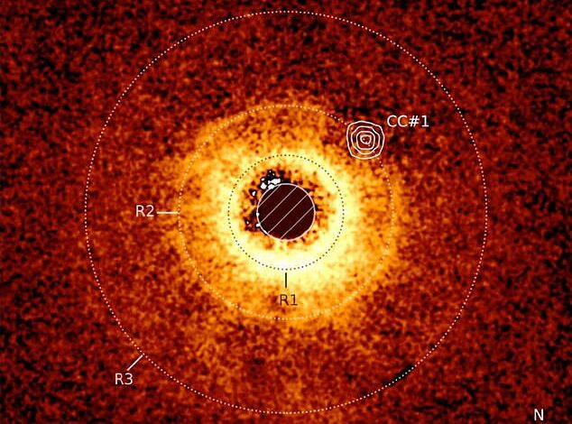Webb Telescope Reveals First Direct Image of Glowing Saturn-Sized Exoplanet