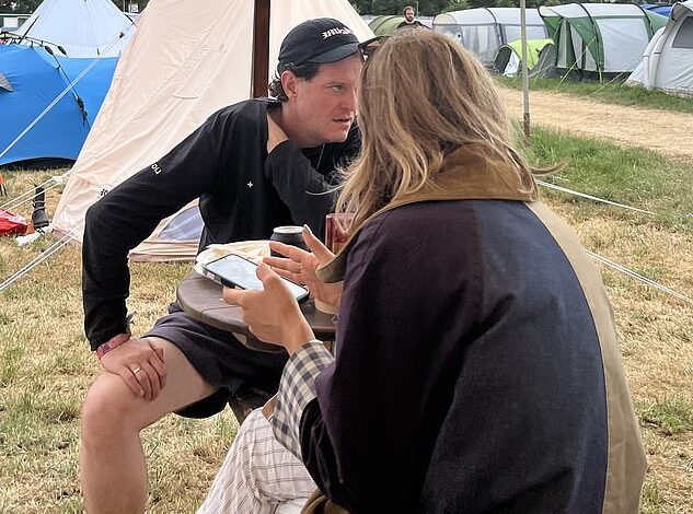 Mathew Horne Steps Out with Rarely Seen Wife Celina Bassili at Glastonbury Following Secret Son’s Arrival