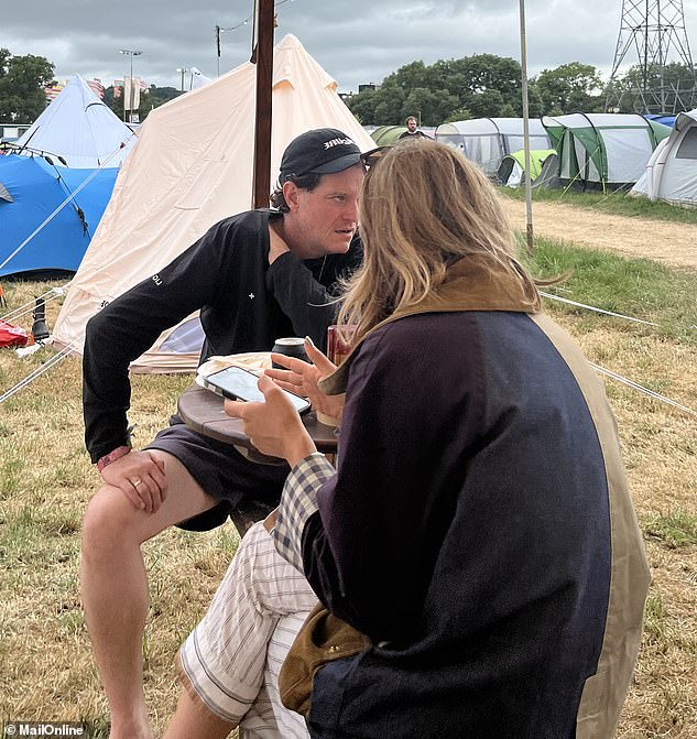 Mathew Horne Steps Out with Rarely Seen Wife Celina Bassili at Glastonbury Following Secret Son’s Arrival