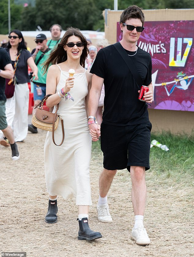 Daisy Edgar-Jones and Ben Seed Display Affection at Glastonbury Festival