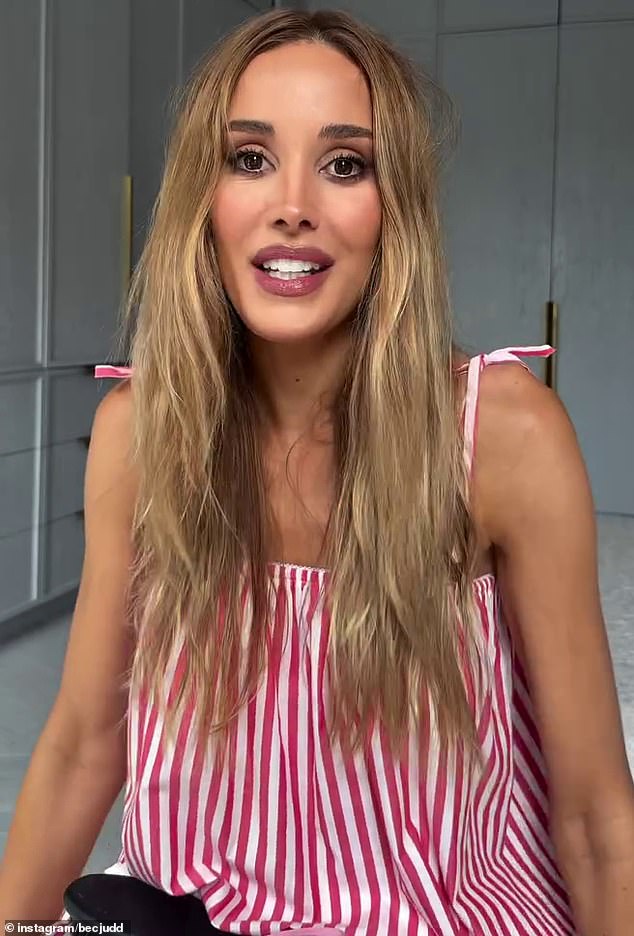 Inside Bec Judd’s Wild Morning Routine: Infrared Sauna, Prescription Lash Serum, and a ‘Non-Surgical Brow Lift’