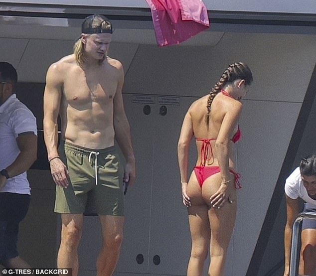 Erling Haaland and Isabel Johansen Flaunt Toned Physique on Luxury Ibiza Yacht Getaway Six Months Post-Parenthood