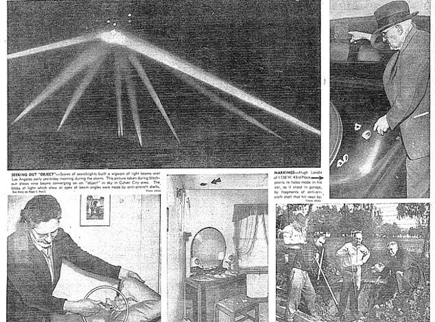 Unveiling the ‘Battle of Los Angeles’: The 2-Hour UFO Siege That Gripped a City in Fear
