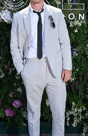 Will Poulter Sports Wonky Trousers and Odd Socks Alongside Benedict Cumberbatch, Rami Malek, and Cap-Free Leonardo DiCaprio at Wimbledon Day 12