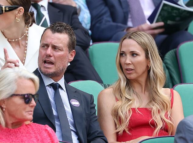 Bec and Lleyton Hewitt Join Prince William and Kate Middleton in Wimbledon Royal Box, Seated in Front of Nicole Kidman