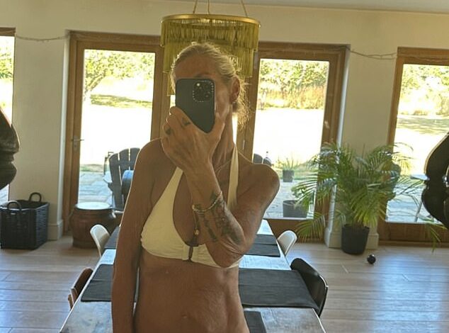 Ulrika Jonsson Flaunts Toned Figure in White Bikini During UK Heatwave, Reveals Sobriety Has Made Sex ‘Harder to Get Into’ After 13 Months  
This version maintains key details, uses concise phrasing, and ensures clarity while avoiding redundancy.