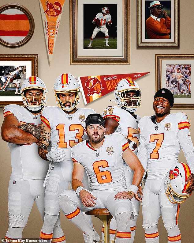Tampa Bay Buccaneers to Revive Divisive ‘Creamsicle’ Jerseys and Bucco Bruce Helmets in 2025