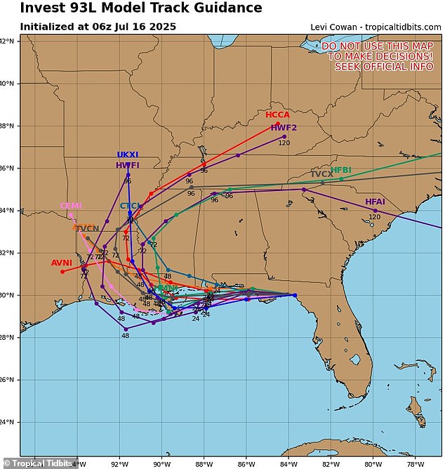 Tropical Storm Dexter: 20 Million Americans Prepare as Spaghetti Models Track Path