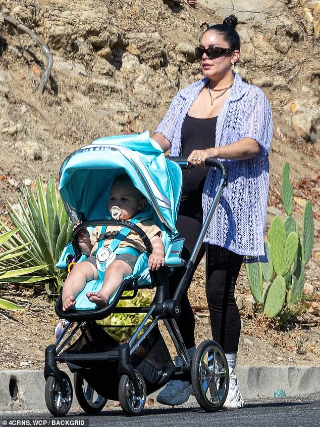 Title: Vanessa Hudgens Makes First Public Appearance Since Announcing Second Pregnancy, Spotted with Her Baby
