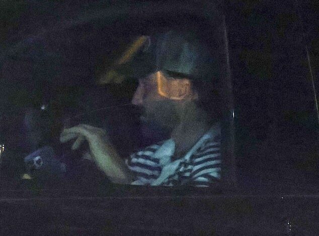 Travis Kelce Takes Solemn Drive in LA as Taylor Swift Supports Father Post-Heart Surgery